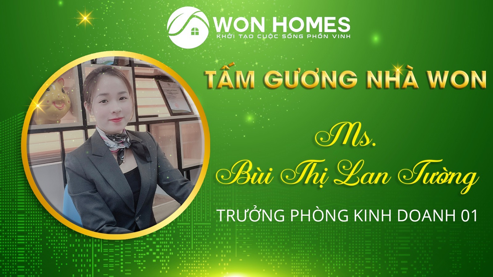 TẤM GƯƠNG NHÀ WON - MS. BÙI THỊ LAN TƯỜNG