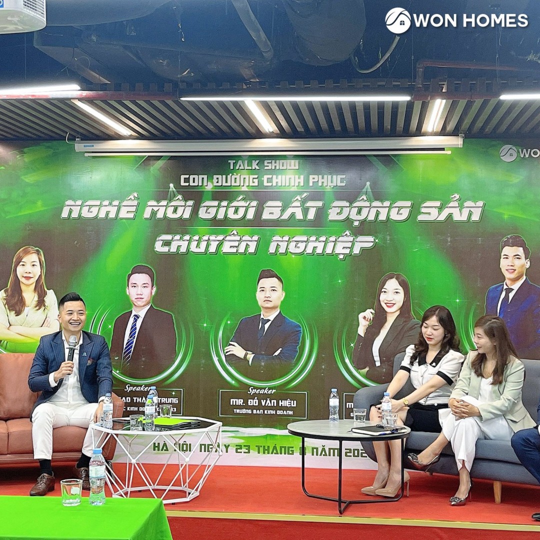 TALKSHOW: CON ĐƯỜNG CHINH PHỤC NGHỀ MÔI GIỚI BẤT ĐỘNG SẢN CHUYÊN NGHIỆP