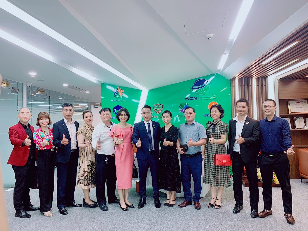 BNI DRAGON CHAPTER GHÉ THĂM TRỤ SỞ WON GROUP