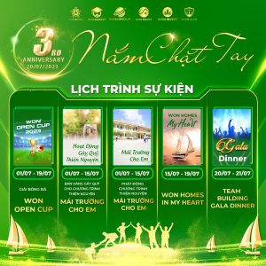 sinh nhật won homes